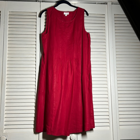 J. Jill Dresses J Jill Red Dress Poshmark